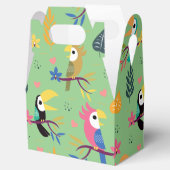 Toucans & parrotts bedankdoosjes (Geopend)