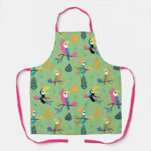 Toucans & parrotts schort (Voorkant)