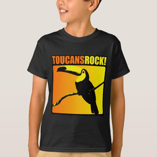 Toucans Rock! T-shirt (Voorkant)
