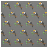 Toucans Schattige Vogels Stof (Swatch)