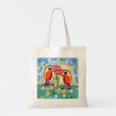 Toucans Tea Tote Bag (Achterkant)