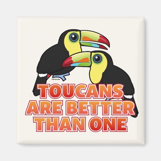 Toucans zijn beter dan één magneet (Voorkant)