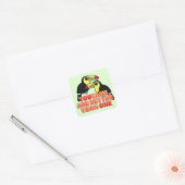 Toucans zijn beter dan één vierkante sticker (Envelop)