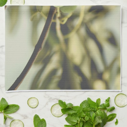 touch av Medelhavet Theedoek (Gevouwen)