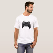 Touch Grass Gaming Controller | Gamer Reminder T-s T-shirt (Voorkant volledig)
