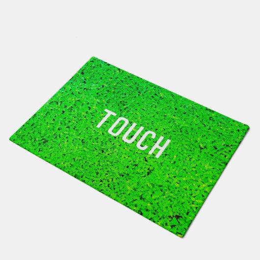 Touch Grass (Style: 1) Deurmat (Schuin)