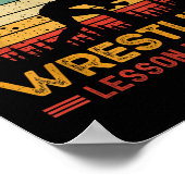 Touch me And Your First Wrestling Lesson Is Free Poster (Hoek)