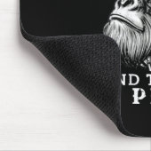 Touch My Beard And Tell Me I'm Pretty Funny Monkey Muismat (Hoek)