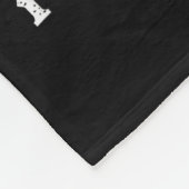 Touch My Beard And Tell Me I'm Pretty Monkey Funny Fleece Deken (Hoek)