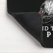 Touch My Beard And Tell Me I'm Pretty Monkey Funny Muismat (Hoek)