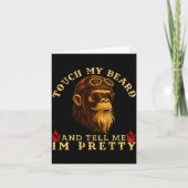 Touch My Beard And Tell Me I'm Pretty Monkey (on B Kaart (Voorkant)