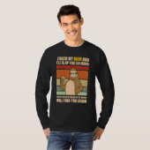 Touch My Beer And I Will Slap You so Hard   Sloth T-shirt (Voorkant volledig)