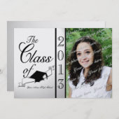 Touch of Class Afstuderen 2013 Zwart Kaart (Voorkant / Achterkant)