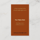 Touch of Class Visitekaartje (Achterkant)