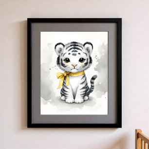 Touch of Color Kinderkamer Jungle Dieren Tijger Poster