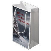 Touch of Gothic Holiday Gift Bag Klein Cadeauzakje (Voorkant Gekanteld)