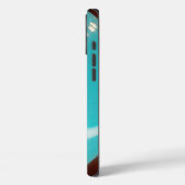 Touch of the Sea | Cyan Bowl of Coffee Case-Mate i iPhone Case (Achterkant / Links)