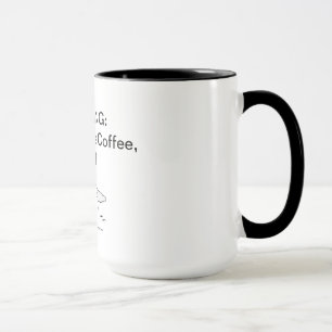 Touch Pilot's Coffee, CFIT (acroniem) Mok