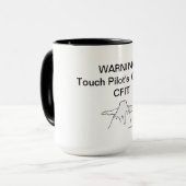 Touch Pilot's Coffee, CFIT (acroniem) Mok (Voorkant links)
