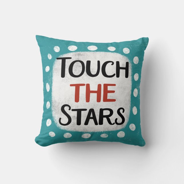 Touch the Stars Sierkussen (Voorkant)