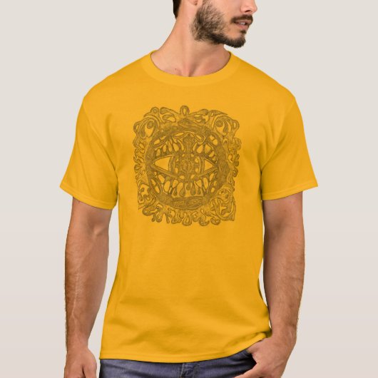 Touch T's (tribaal) Frog-Eye Shaman Medicine T-shirt (Voorkant)