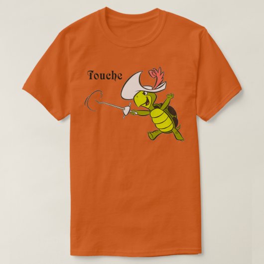 Touch Turtle Grey T-shirt (Design voorkant)