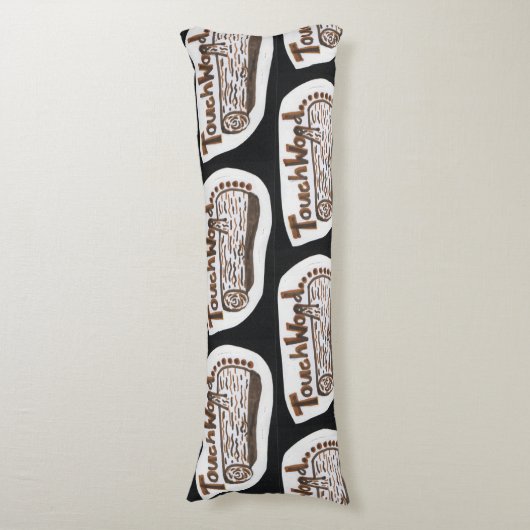 Touch Wood Lichaamskussen (Voorkant Verticaal)