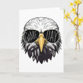 Touchdown American Footll Game Day Thanksgiving Ld Kaart (Gele Bloem)