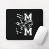 Touchdown American Footll Mom Game Day Thanksgivin Muismat (Met muis)