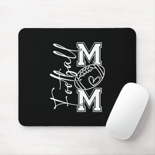 Touchdown American Footll Mom Game Day Thanksgivin Muismat (Met muis)