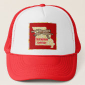 TOUCHDOWN CHEETAH! TRUCKER PET (Voorkant)