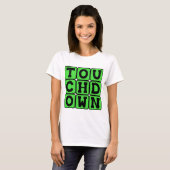 Touchdown, Football Score T-shirt (Voorkant volledig)