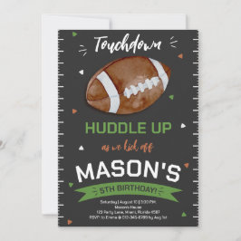 Touchdown Football Verjaardag Kaart