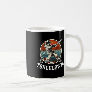 Touchdown Homerun Sport Mash Up Voetbal Honkbal Koffiemok
