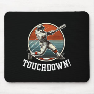 Touchdown Homerun Sport Mash Up Voetbal Honkbal Muismat