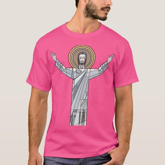 Touchdown Jesus T-shirt (Voorkant)