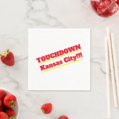 Touchdown Kansas City Cocktail Napkins Servet (Insitu)