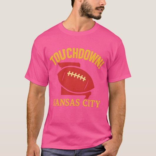 TOUCHDOWN! KANSAS CITY T-SHIRT (Voorkant)