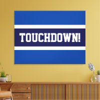 TOUCHDOWN Leuk Navy Bold Blauw Wit Grijze Strepen