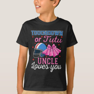 Touchdown Of Tutu Oom Houdt Van Jou Voetbal Geslac T-shirt