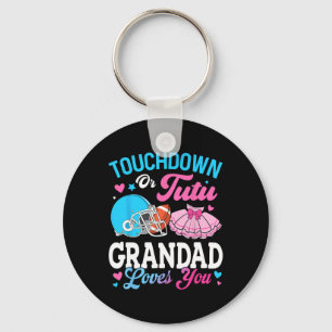 Touchdown Of Tutu Opa Houdt Van Jou Geslacht Revea Sleutelhanger