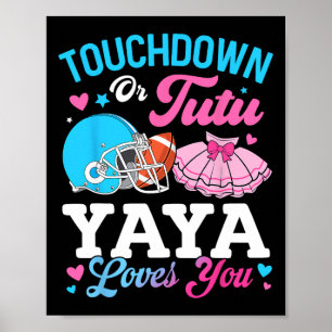 Touchdown Of Tutu Yaya Loves You Geslacht Reveal F Poster