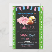 Touchdown of Tutus Genderonthulling Kaart (Voorkant)