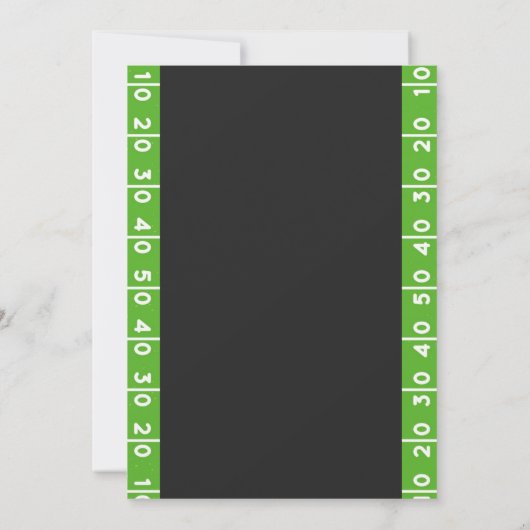 Touchdown of Tutus Genderonthulling Kaart (Achterkant)