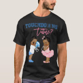 Touchdown of Tutus Shirt Geslacht Onthullen Baby s (Voorkant)