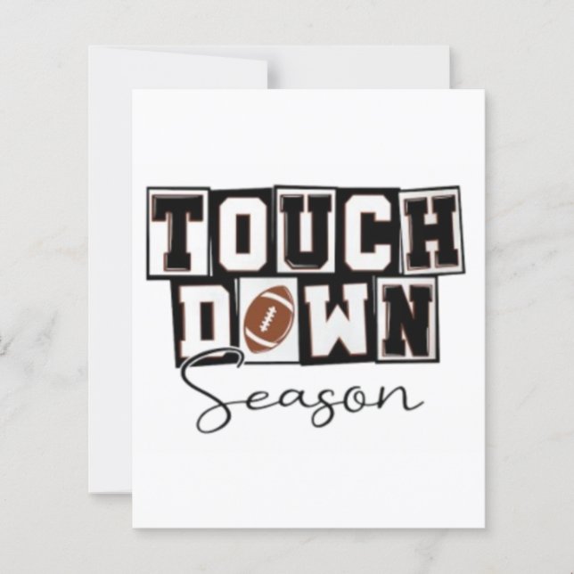 🏈 Touchdown Season Graphic T-shirt (Voorkant)