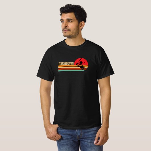 Touchdown Shirt met honkbalspeler (Voorkant volledig)