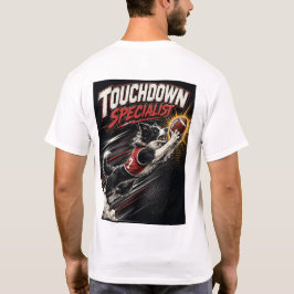 Touchdown Specialist Border Collie Voetbal T-shirt