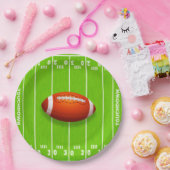 Touchdown Voetbalveld Papieren Bord (Feest)