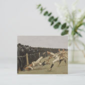 Touchdown, Yale vs. Princeton, Thanksgiving Dag, Feestdagenkaart (Staand voorkant)